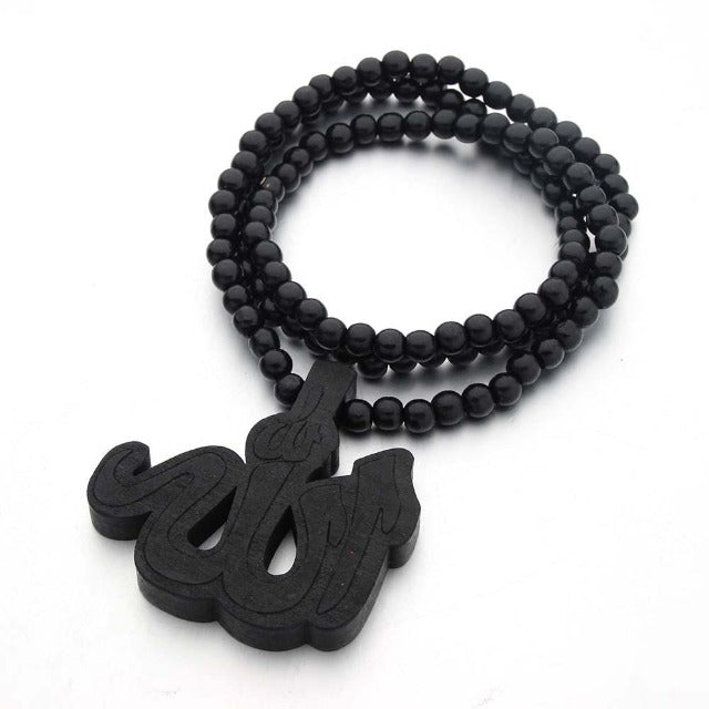 Rosario Musulmán Árabe Sebha negro