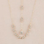 Collar de Espalda para Boda en oro