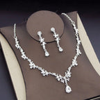 Collar de Boda Diamantes plata