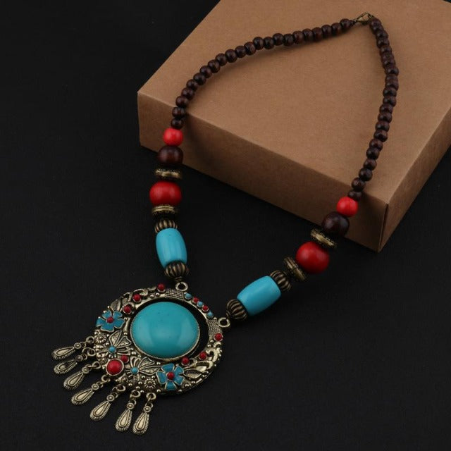 Collar Étnico de Perlas