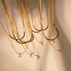 Collar con letra inicial personalizada