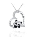 Collar Panda plata A