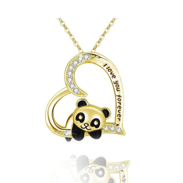 Collar Panda oro A