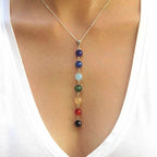 Collar y colgante 7 Chakras para mujer