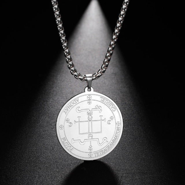 Collar Colgante Arcángel plata