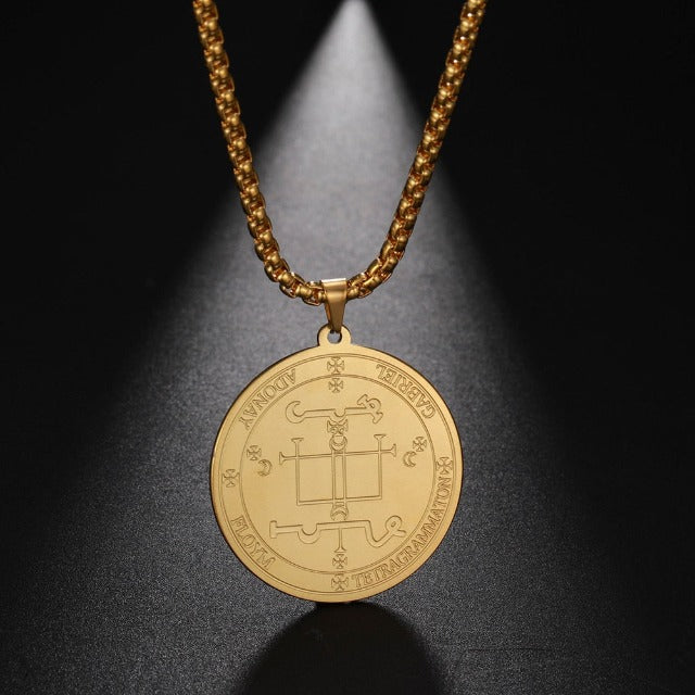 Collar Colgante Arcángel oro