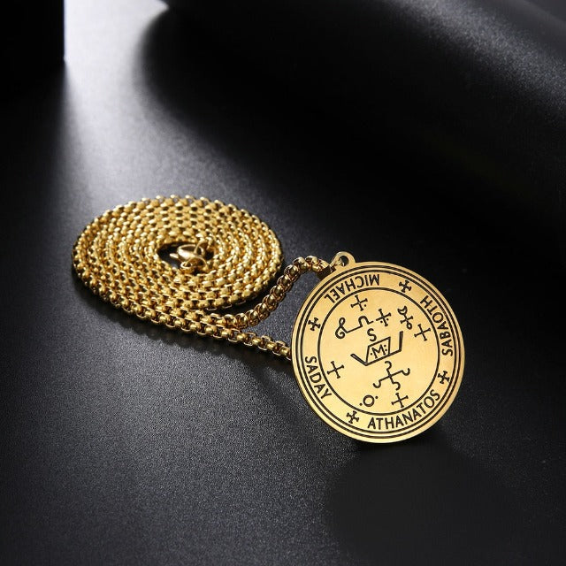 Collar Colgante Arcángel oro