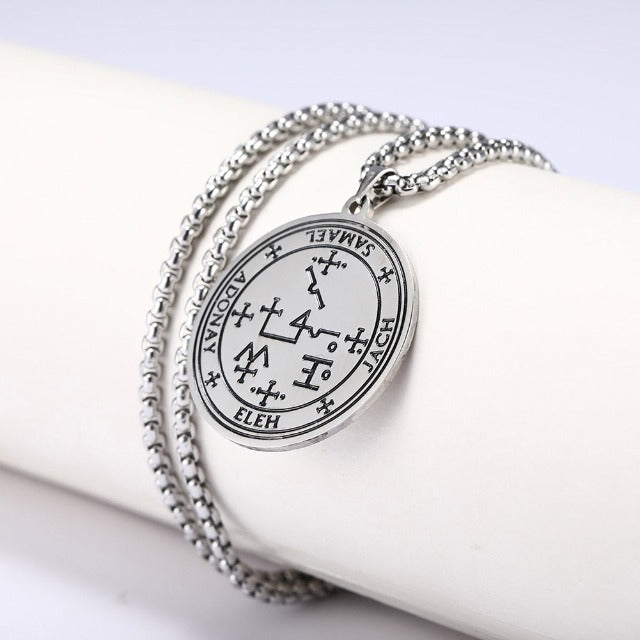 Collar Colgante Arcángel plata