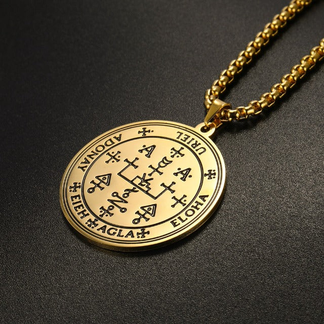 Collar Colgante Arcángel oro