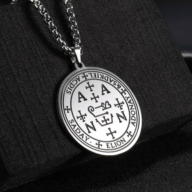 Collar Colgante Arcángel plata