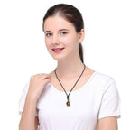 Collar Colgante Ojo de Tigre Hombre Mujer