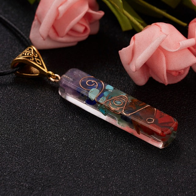 Collar Piedra Multicolor