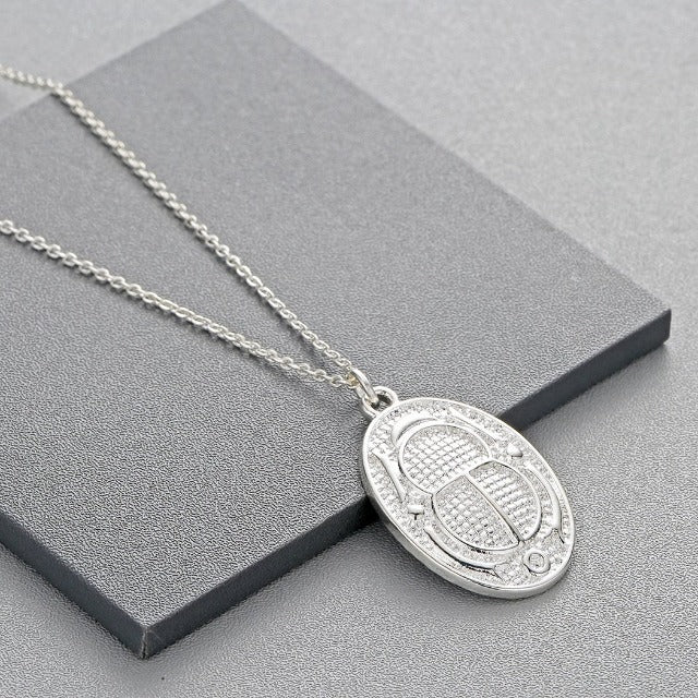 Collar Escarabajo Egipcio plata