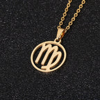 Collar Colgante Signo del Zodiaco 12 Constelaciones