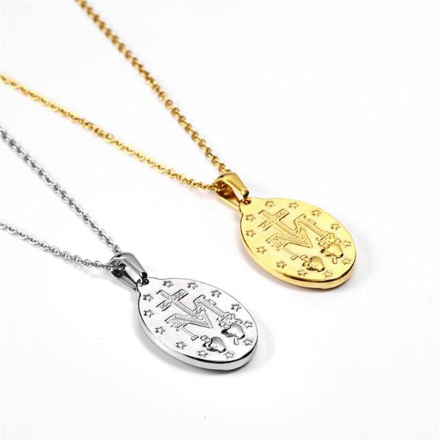 Collar Virgen María