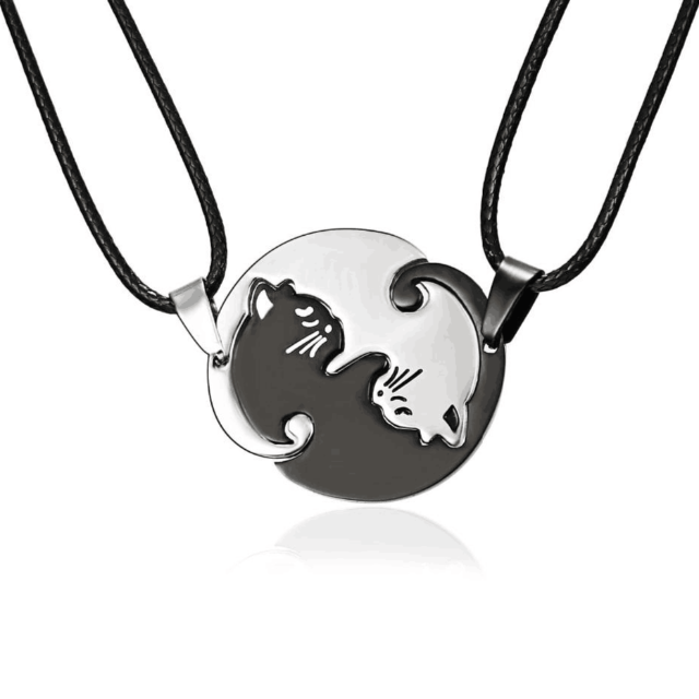 Collar Yin Yang Separables Plata