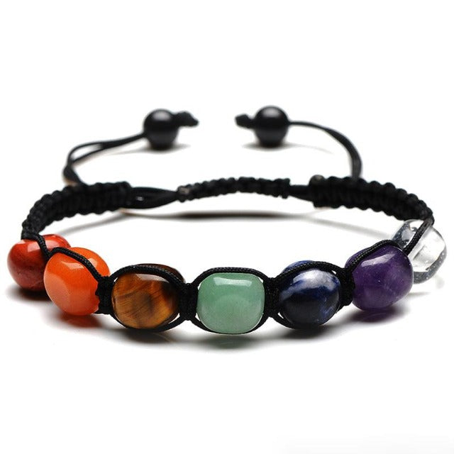 Pulsera 7 Chakras Piedras Naturales