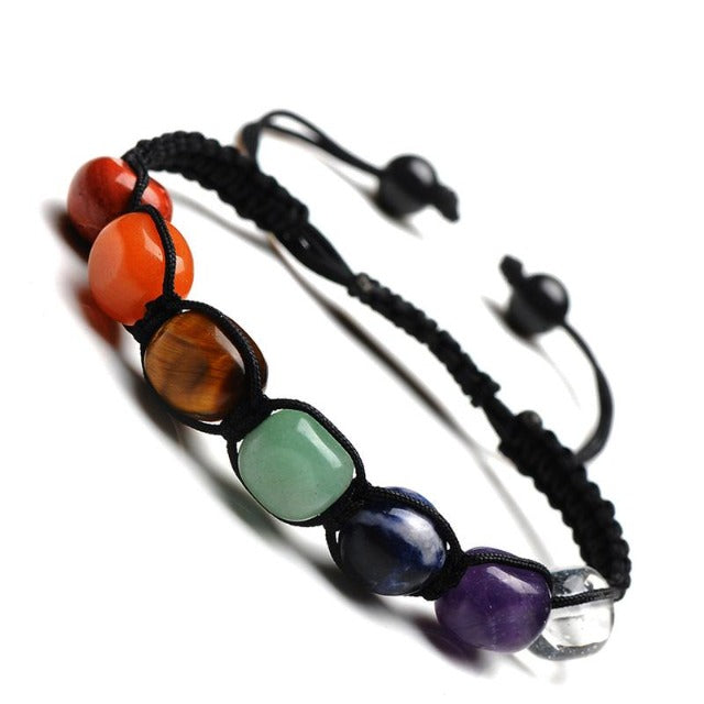Pulsera 7 Chakras Piedras Naturales