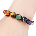 Pulsera 7 Chakras Piedras Naturales
