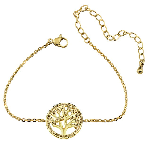 Pulsera Árbol de la Vida oro