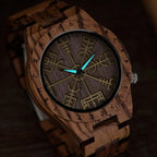 Reloj Vikingo Hombre Madera madera