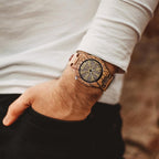 Reloj Vikingo Hombre Madera madera