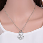 Colgante de Gato de Plata