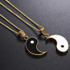 Colgante Yin Yang separable Oro