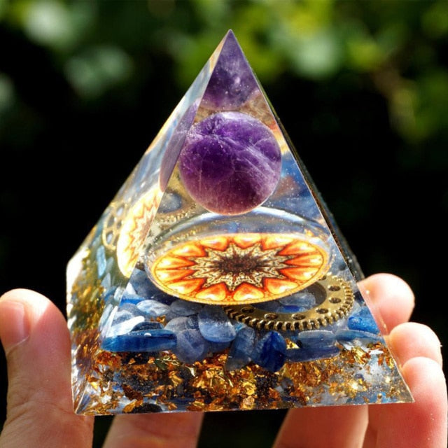Pirámide Orgonite Protección & Meditación