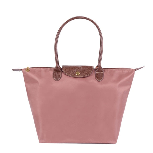 Bolso tote para mujer rosa oscuro